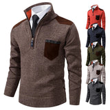 Clinton – Elegante pullover a mezza zip