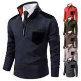 Clinton – Elegante pullover a mezza zip