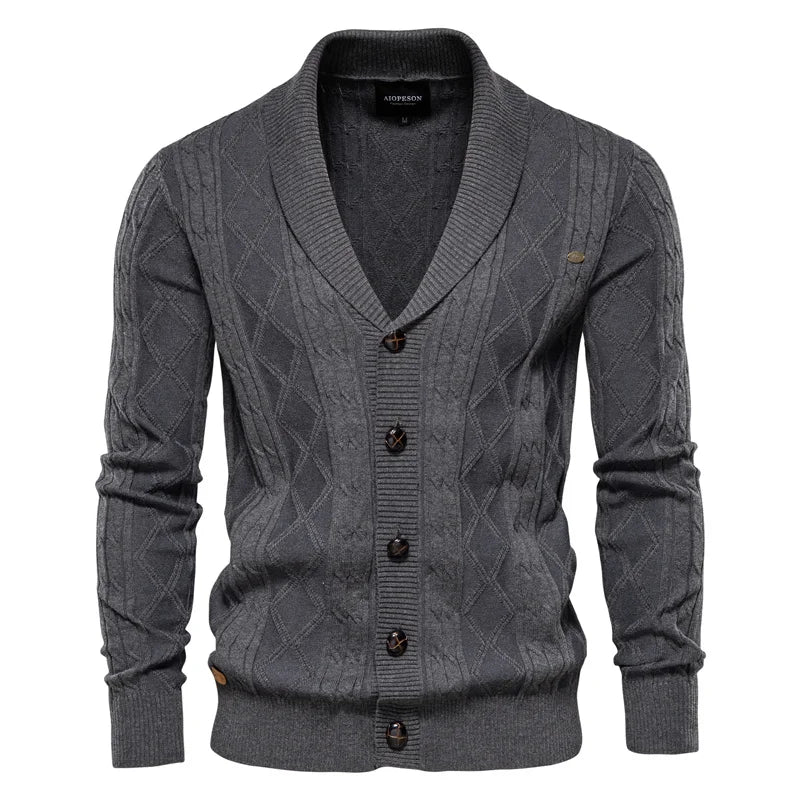 Jeff - Elegante Cardigan Button-Up