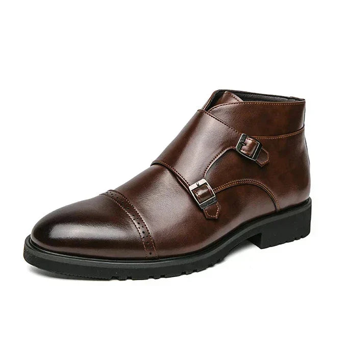 Parker | Stivali doppi Monk-strap in similpelle