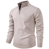 Brompton –  Maglione a Mezzo Zip Raffinato
