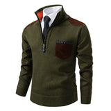 Clinton – Elegante pullover a mezza zip
