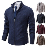 Dawson – Cardigan Zip Strutturato