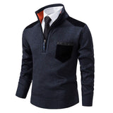 Clinton – Elegante pullover a mezza zip