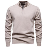 Brompton –  Maglione a Mezzo Zip Raffinato