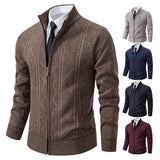 Dawson – Cardigan Zip Strutturato
