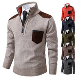 Clinton – Elegante pullover a mezza zip