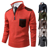 Clinton – Elegante pullover a mezza zip