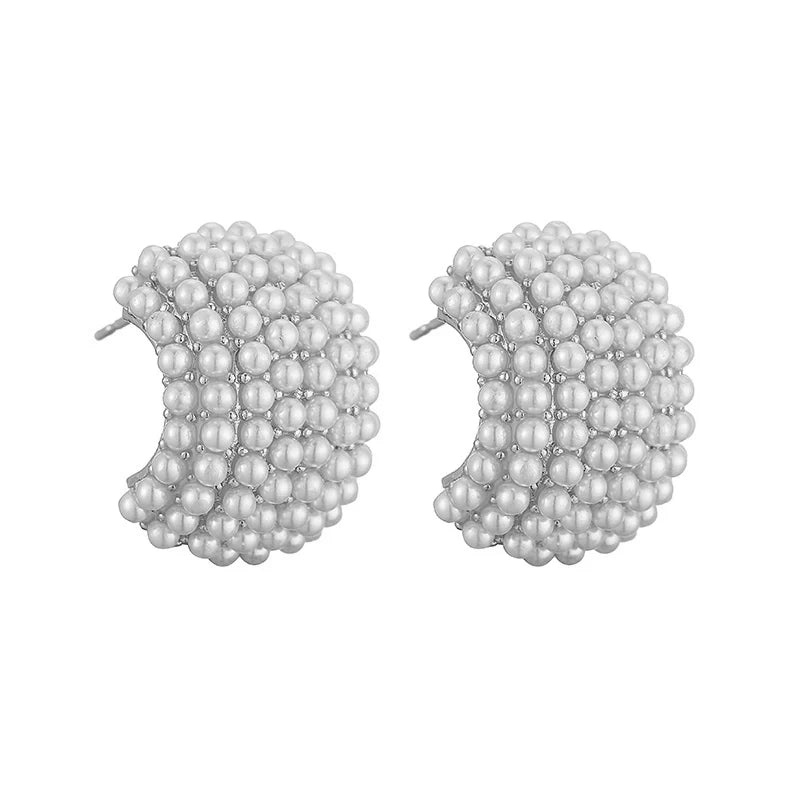 Boucles d'oreilles en perles classiques - Ottanta percento