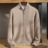 Belmont –  Pullover con zip in merino