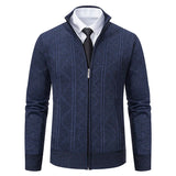 Dawson – Cardigan Zip Strutturato