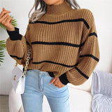 Sarah - Maglione a Collo Alto Couture