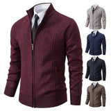 Dawson – Cardigan Zip Strutturato