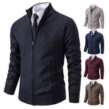 Dawson – Cardigan Zip Strutturato