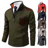 Clinton – Elegante pullover a mezza zip