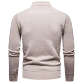 Brompton –  Maglione a Mezzo Zip Raffinato