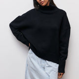 Katrielle - Maglione Collo Alto Confortevole