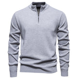 Brompton –  Maglione a Mezzo Zip Raffinato
