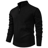 Brompton –  Maglione a Mezzo Zip Raffinato
