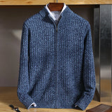 Belmont –  Pullover con zip in merino