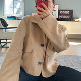 Giacca in Faux Suede Marissa