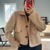 Giacca in Faux Suede Marissa
