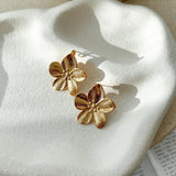 Lexi | Orecchini a Fiore Placcati in Oro