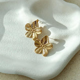 Lexi | Orecchini a Fiore Placcati in Oro