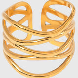 Catalina | Anello in Acciaio Inossidabile Elegante