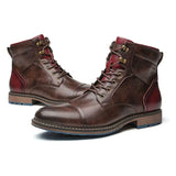Dawson - Stivali Oxford in Pelle Classici per Look Elegante