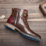 Dawson - Stivali Oxford in Pelle Classici per Look Elegante