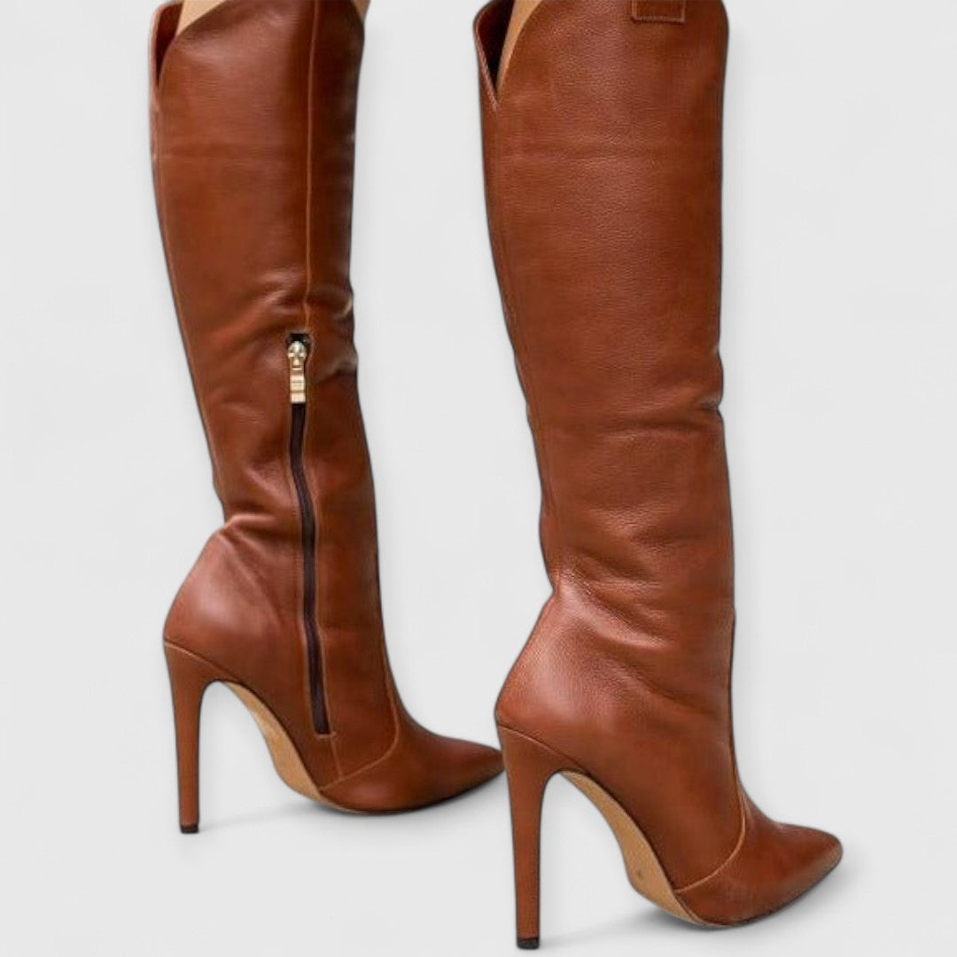 Kylie | Eleganti Stivali Overknee con Tacco a Stiletto