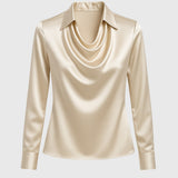 Brooklyn – Camicetta Elegante in Satin Lucido