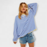 Mary - Maglione Oversize a Righe