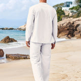Set di stoffa bianco per uomini