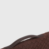 Cherry | Clutch in Suede Intrecciato di Lusso