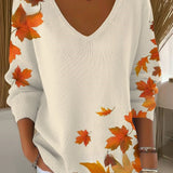 Diana– Pullover con scollo a V