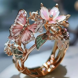 Bague Zirkonia Papillon Natur Ljus - Ultima Offerta Sconto