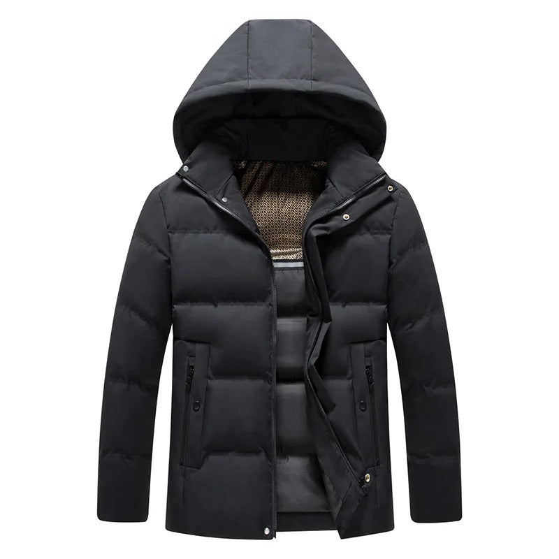 Giacca in Fleece Elegante con Cappuccio