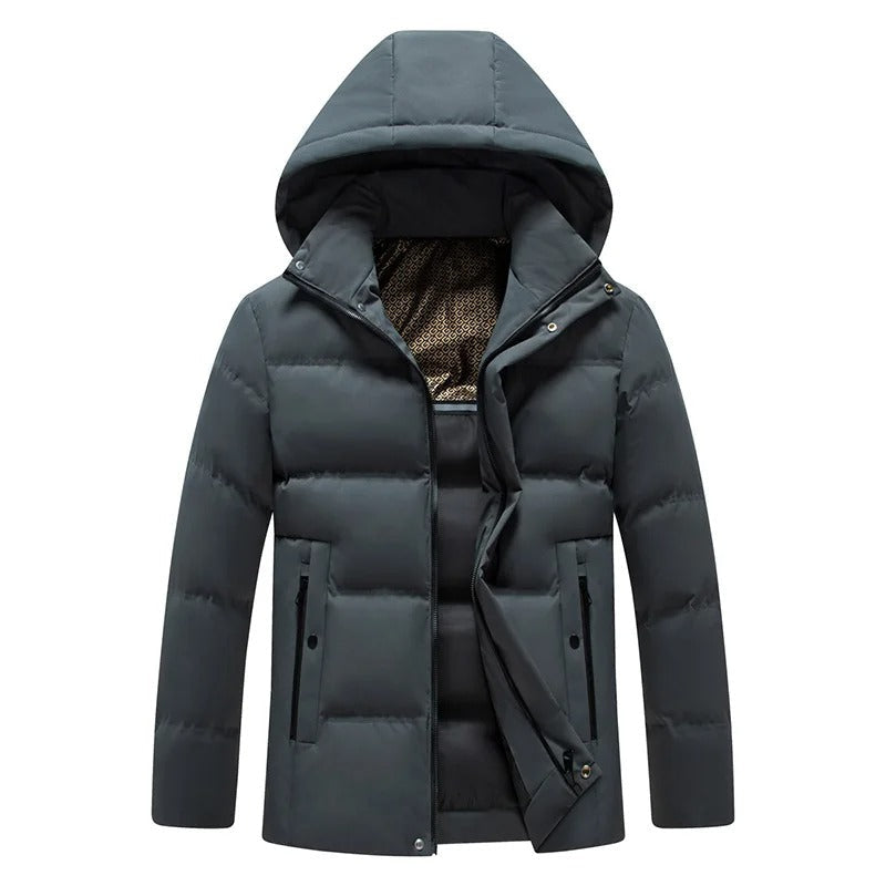 Giacca in Fleece Elegante con Cappuccio