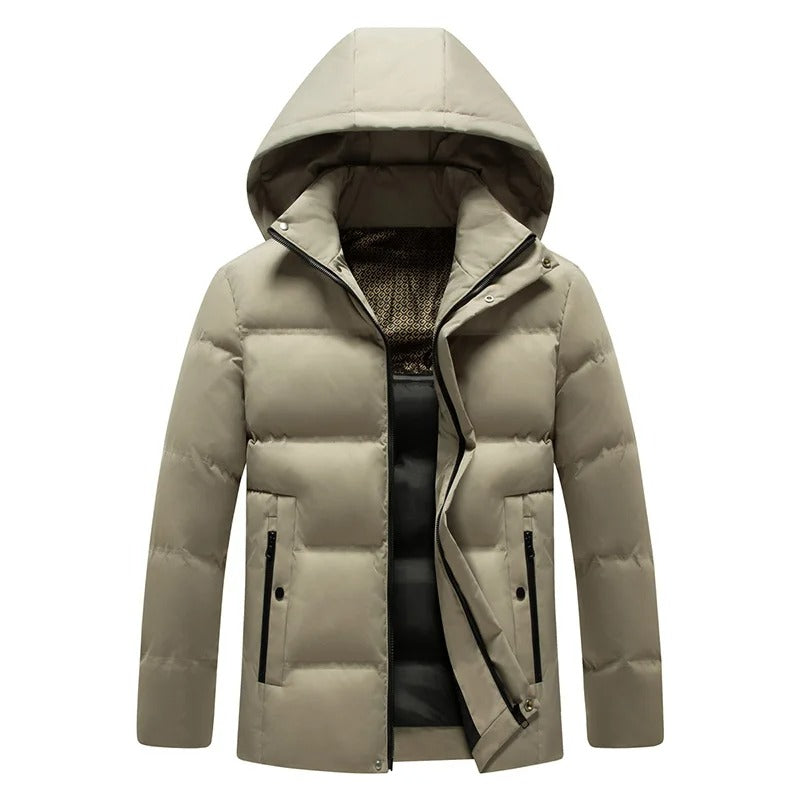 Giacca in Fleece Elegante con Cappuccio