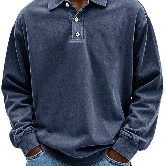 Hendrik | Polo a maniche lunghe casual