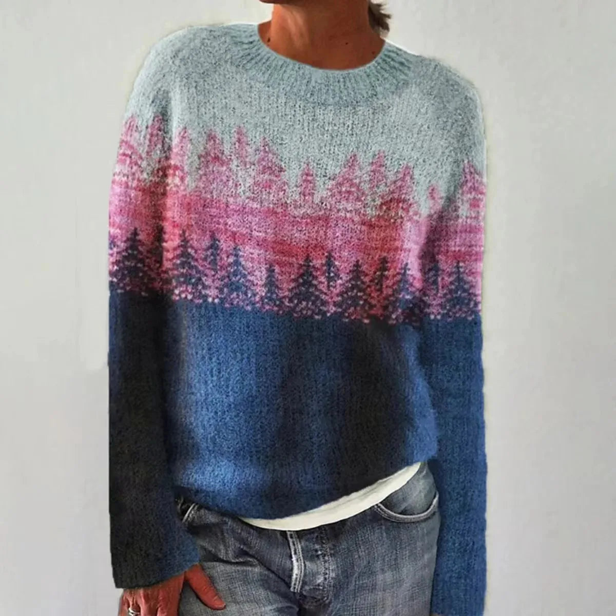 Luna - Maglione Retrò Confortevole Per Donna Elegante