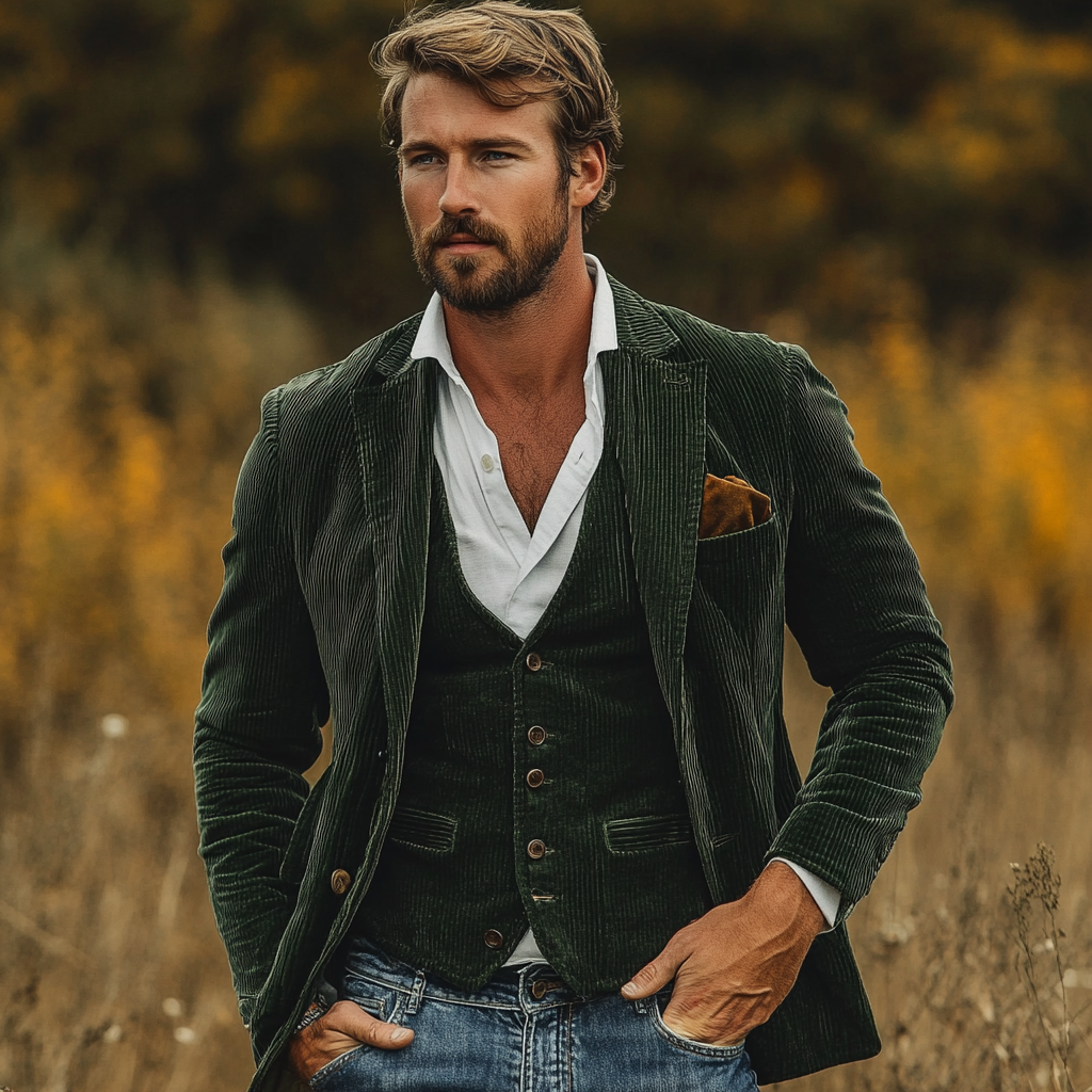 Patricio Set Blazer e Gilet Classici Eleganza senza Tempo