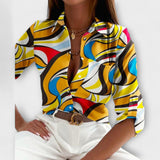 Blusa con colletto classico