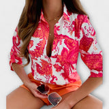 Blusa con colletto classico