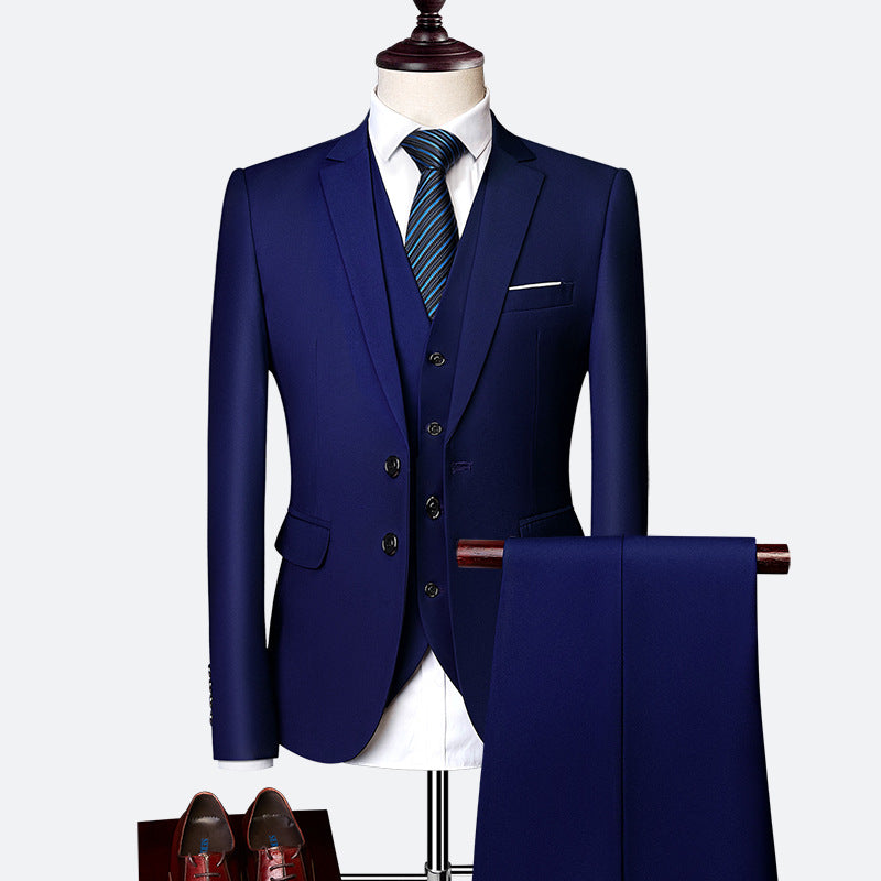 Set di abito formale da uomo 3 pezzi