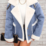 Isabella™ Giacca Invernale Foderata in Pelliccia Sintetica