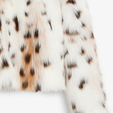 GIACCA IN FINTA PELLICCIA LEOPARDO