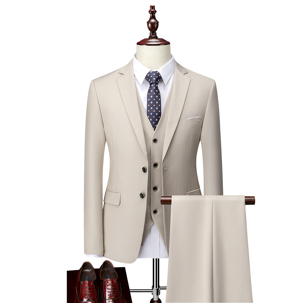 Set di abito formale da uomo 3 pezzi